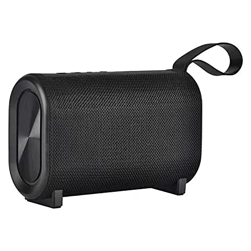 Bluetooth Speaker,Vozzor Portable Wireless Bluetooth Speaker, Louder Volume, Stereo Sound, Rich Bass, Microphone,IPX5 Waterproof, 15-Hour Playtime, Speaker for Home,Outdoor,Travel-Black.