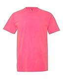Comfort Colors 6.1 oz. Ringspun Garment-Dyed T-Shirt (C1717) Neon Pink, L