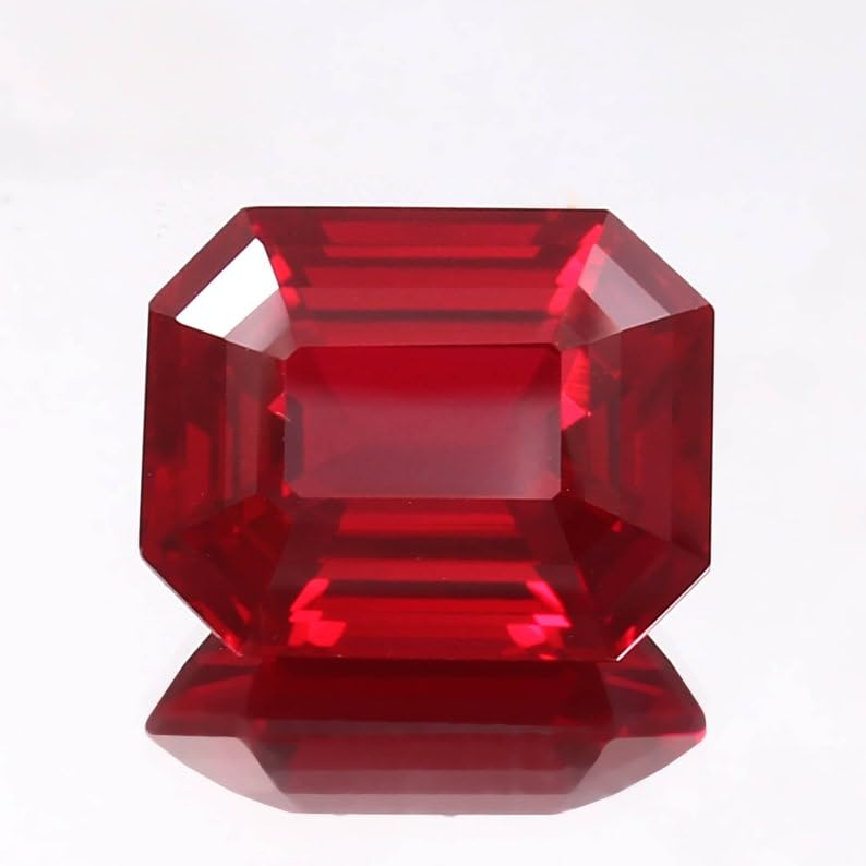 Gemme rubis naturel 14x10mm à facettes pour joaillerie d'exception - 3