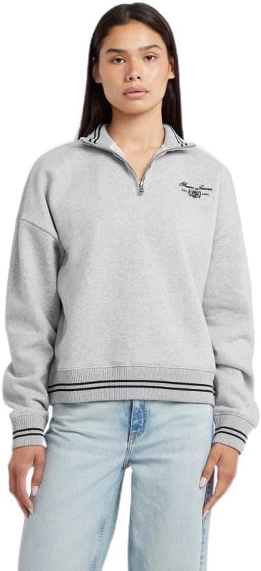 [ゲス] カジュアル GUESS JEANS HALF ZIP OS SWEAT レディース