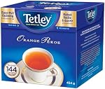 Tetley Orange Pekoe Black Tea - 144 Tea Bags, 454 Grams, Contains Caffeine