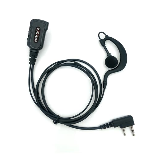 Écouteur en forme de G avec PTT MIC pour rester en contact en randonnée