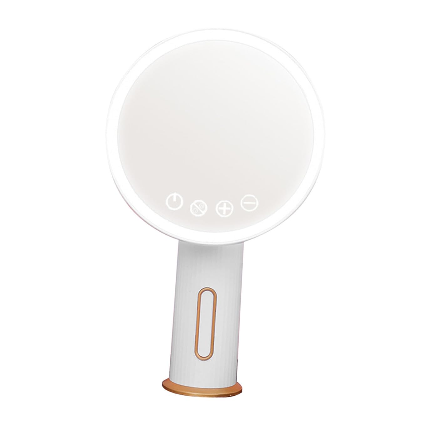 Miroir de maquillage LED portable rechargeable USB avec lumière intelligente tactile