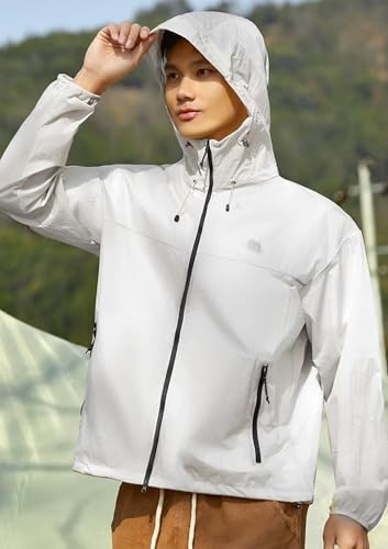 FLYGAGA ラッシュガードパーカー UVカット メンズ