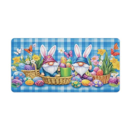 Alfombrilla de Escritorio con Diseño Gnomos de Pascua 60x30 cm