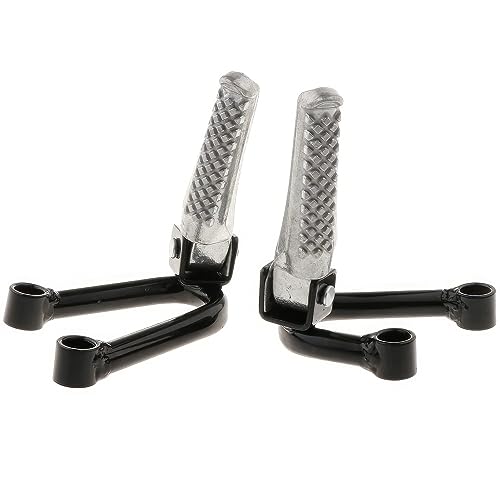 TOTMOX Support de pédale arrière universel pour moto de cross-country VTT avec trou central de 7 cm, remplacement du support de pédale de repose-pieds de...