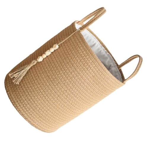 Panier à linge en corde de coton authentique tissé à la main - 5