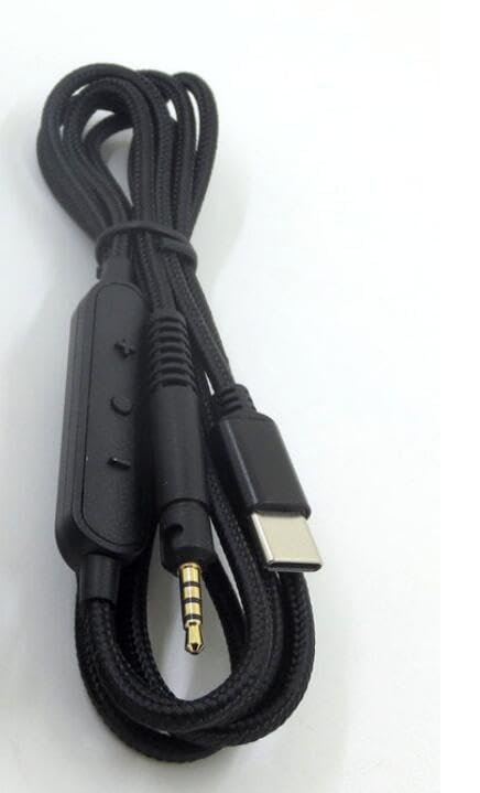 Coyktonty Replacement Headphone Cable Sennheiser HD518 558 598 HD599 hd 579 Type-C Audio Headphone Cable