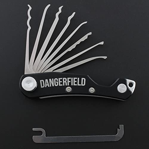 Outil multifonction compact Dangerfield pour ouvrir une serrure bloquée
