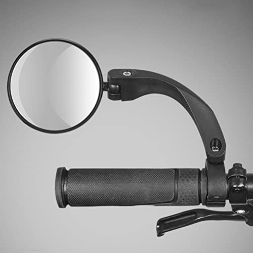 CLISPEED End Bike Bike Mirror Ajustável Mirrors Retrovisor Retrovisor Espelho para Mountain Bike Roa