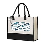 Impression par transfert thermique double face : ce sac fourre-tout en toile dispose d'impressions vibrantes double face, ce qui en fait un cadeau élégant et personnalisé pour les femmes, les hommes, les enseignants, les mamans, les étudiants, et plus encore pour Noël, les anniversaires, la fête des mères ou la rentrée scolaire.