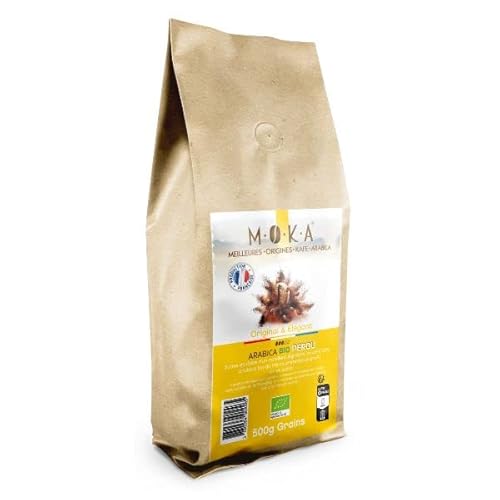 MOKA - 100% Pur Arabica du Pérou - Café Grains