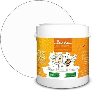 Pintura de apicultura natural Natura – 2,5 l/30 m² [Clase energética A+], color blanco roto