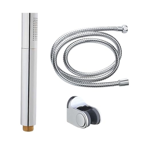 TCSMSDMO Compatible con Juego de Ducha de Mano de latón Macizo + Manguera de Ducha de Acero Inoxidable de 1,5 m + Soporte for Accesorio de Ducha(150cm)