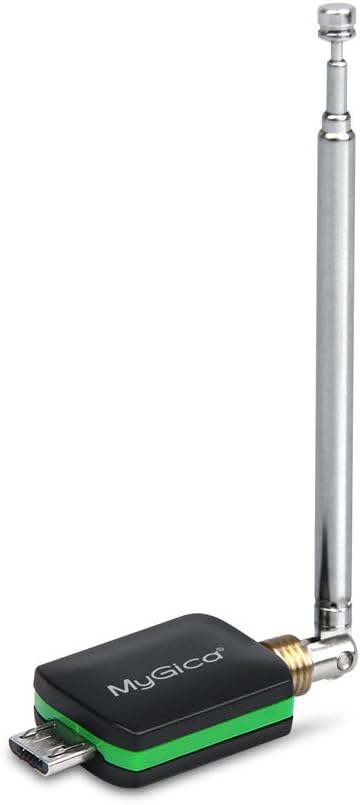 MyGica Geniatech DVB-T micro USB TV Stick Tuner for Android Phones tablet - PT115 Pad TV tuner – Watch Live Freeview Digital Television on Android 4.1+ Smartphones