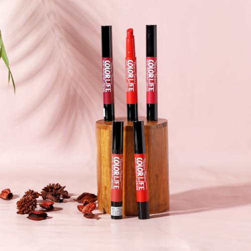 Image of TEEN.TEEN Non Transfer Water Proof Long Lasting Matte Lipstick (Brick Wine)