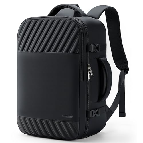 Lekespring Mochila para Viaje Cabina de Avion Mujer 40x20x25 (20L), Negro