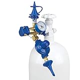 Conwin Precision Plus Soft-Touch Push Valve Balloon Inflator, Medium, Multicolor