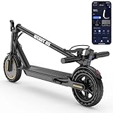 Electric Scooter, 500/350W Motor & 10'/8.5' Solid Tires, Up to 22/19 MPH & 25/15...