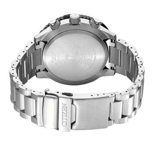 Citizen Orologio Cronografo Eco-Drive Uomini Con Cinturino In Acciaio Inox CB5001-57E - 4