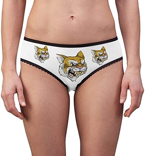 Wild Cat Panties, Wild Cat Underwear, Briefs, Cotton Briefs, Funny Underwear, Panties For Women