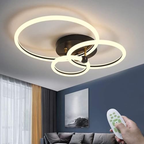 Éclairage acrylique 3 étoiles : plafonnier LED premium à intensité variable - 3