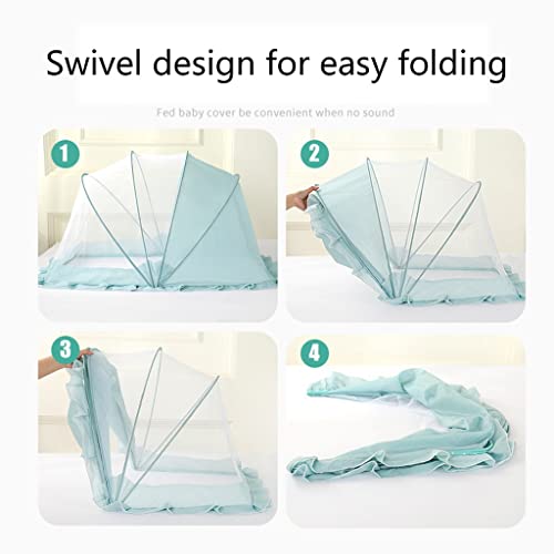 Moustiquaire bébé anti-moustique portable universelle rose