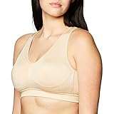 Fruit of the Loom Women's Seamless Pullover Bra with Built-in Cups Bra, in The Buff, XL