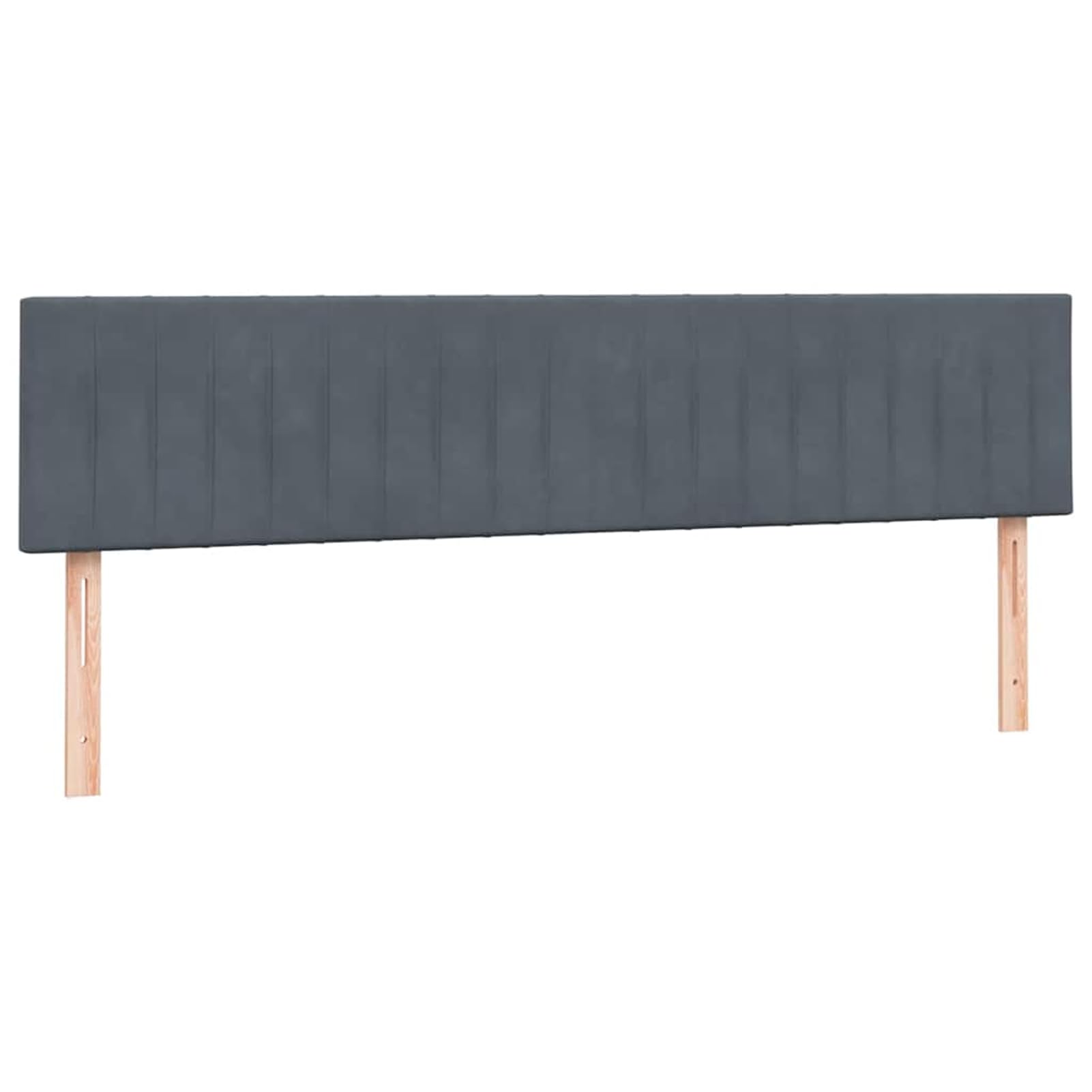 ATOMSTACK MAKER Letto a molle, 180 x 210 cm, con materasso a molle insacchettate, testiera in velluto regolabile in altezza (grigio scuro), coprimaterasso traspirante e rete a doghe, per camera da