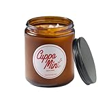 Becky Home Peppermint Candle, Christmas 9oz Jar, Holiday Home Accent, Candy Cane Aroma, Fresh Winter Scent, Seasonal Gift Candle for Men and Women