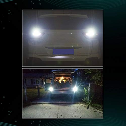 Lasfit White 1157 2057 2357 7528 Bay15D Led Bulbs Polarity Free 6000K Super Bright Use For Back Up Reverse Lights Daytime Running Lights Parking Light (Pack Of 2) #TOP7