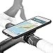 Produktbild Wicked Chili QuickMOUNT Fahrrad Halterung kompatibel mit iPhone 8 Plus / 7 Plus Bike Kit mit Case und Regenhülle (Handyhalterung, Ladekabel- und Kopfhörer Anschluss) schwarz
