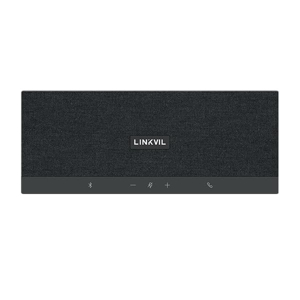 Fanvil CS40 Vivavoce per Conferenze, 3 Microfoni Omnidirezionali, Bluetooth + USB-A + USB-C, Portata 3m