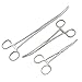 LAJA Imports Set of 3 Pean Hemostat Curved 6