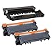 Price comparison product image Pure-color Replacement TN2320 TN-2320 Toner Cartridge & DR2300 Drum Unit Compatible for Brother HL-L2300D HL-L2340DW HL-L2360DN HL-L2365DW DCP-L2500D DCP-L2520DW MFC-L2700DW MFC-L2720DW MFC-L2740DW