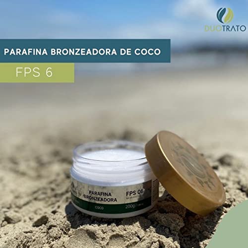 Parafina bronzeador acelerador de bronzeado Duotrato 200g (Côco)