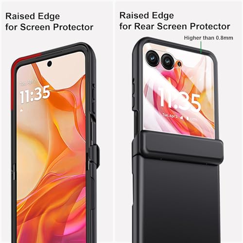 Yqodsz 02456-BLACK For Motorola Razr 2024 Case thumb #4