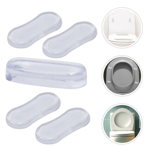 Cojines de Silicona Anticolisión Protectores Silenciosos de Baño 8
