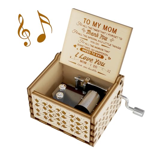 Image of Ucuber You are My Sunshine Music Box, Gift for Mom from Daughter