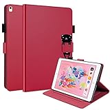 ✿ [Fonction] avec plusieurs emplacements pour cartes intégrés, vous pouvez facilement insérer une carte de crédit, une carte d'identité, un reçu ou une monnaie. Il a une fonction de stand-up et peut être plié en plusieurs angles de vision pour regarder des vidéos et des films. À l'aide d'un cadenas magnétique, le couvercle peut être fermé et ouvert en toute sécurité.