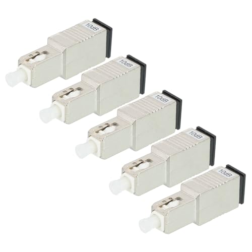 Atténuateur fibre optique SC 10dB SM mâle-femelle lot de 5 sourcing map