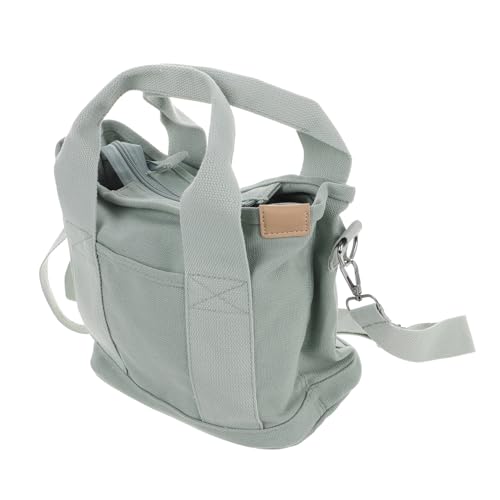 Sac bandoulière cabas avec fermeture éclair en toile souple et robuste