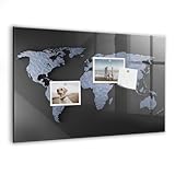 📌 Adhérence puissante : inclus 5 aimants néodyme ultra puissants – seuls ceux-ci adhèrent parfaitement à la surface en verre. Parfait pour les notes, photos et listes de tâches.