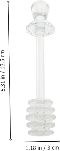 Miniatura 6 de 3 piezas de palitos de miel y mermelada herramienta de agitación para jarabes de café y dispensador de miel saborizada, accesorio de cocina para