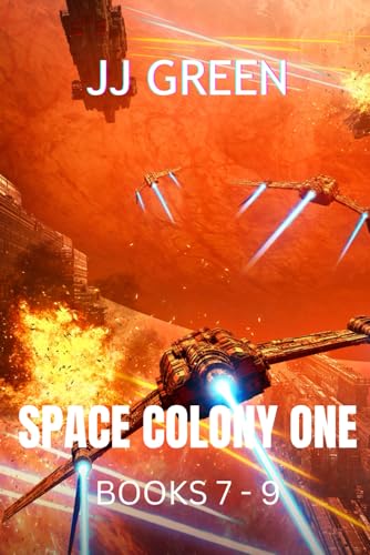 Book cover for Space Colony One Novels series