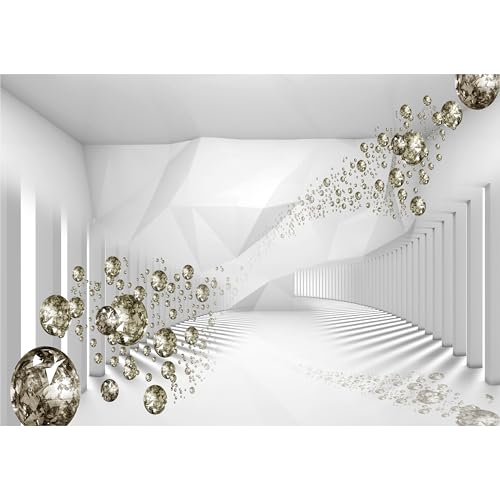 decomonkey | Fototapete Abstrakt 3d Effekt 500x280 cm XXL | Tapete |...