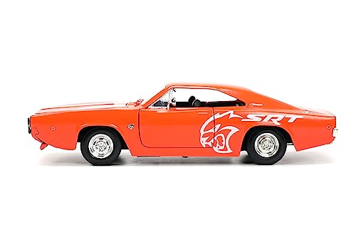 Big Time Muscle 1:24 1968 Dodge Charger Die-Cast Car miniatura 4