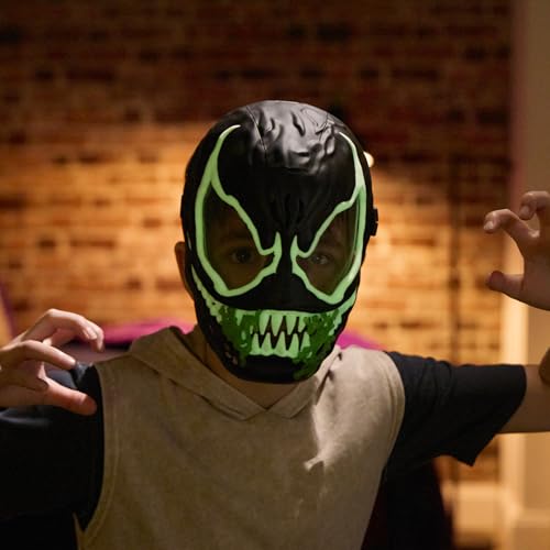 Venom Máscara Fluorescente de Juguetes de superhéroes Marvel Spider-Man VenomVersus 5