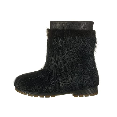 Kid's winter boots,brown nutria fur toddler boots,children's snow boots,kids mukluks,yeti boots for kids, children winter shoe,youth boot3