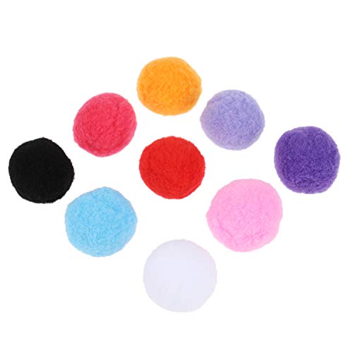 Balacoo 50 Unidades Pompons Multicoloridos Brinquedo De Gato Pompons a Granel Pompons De Fio Brinque